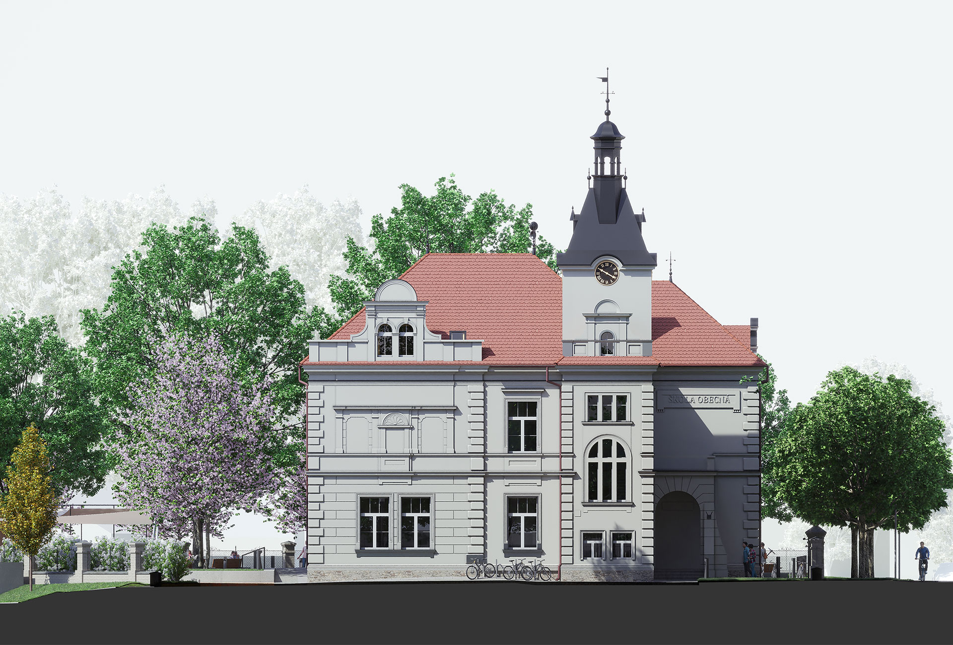 Rekonstrukce objektu bývalé školy v Sedlčánkách